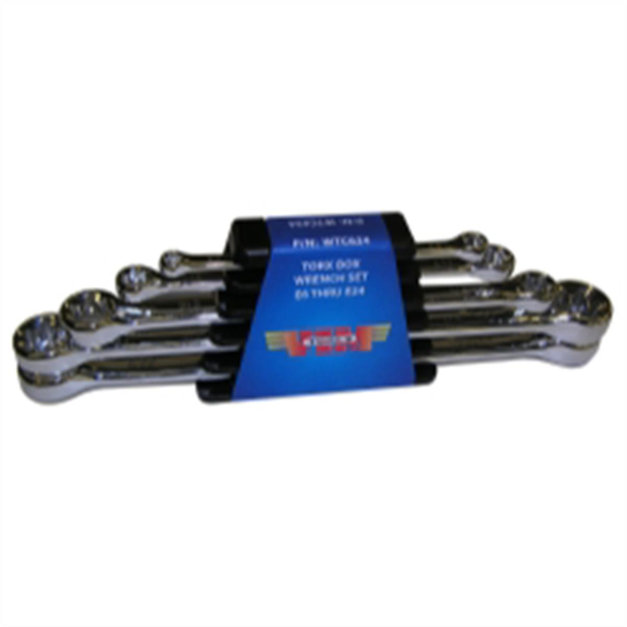 VIM Tools 5-Piece Torx Box Wrench Set — Polished Chrome, Model# VIMWTC624